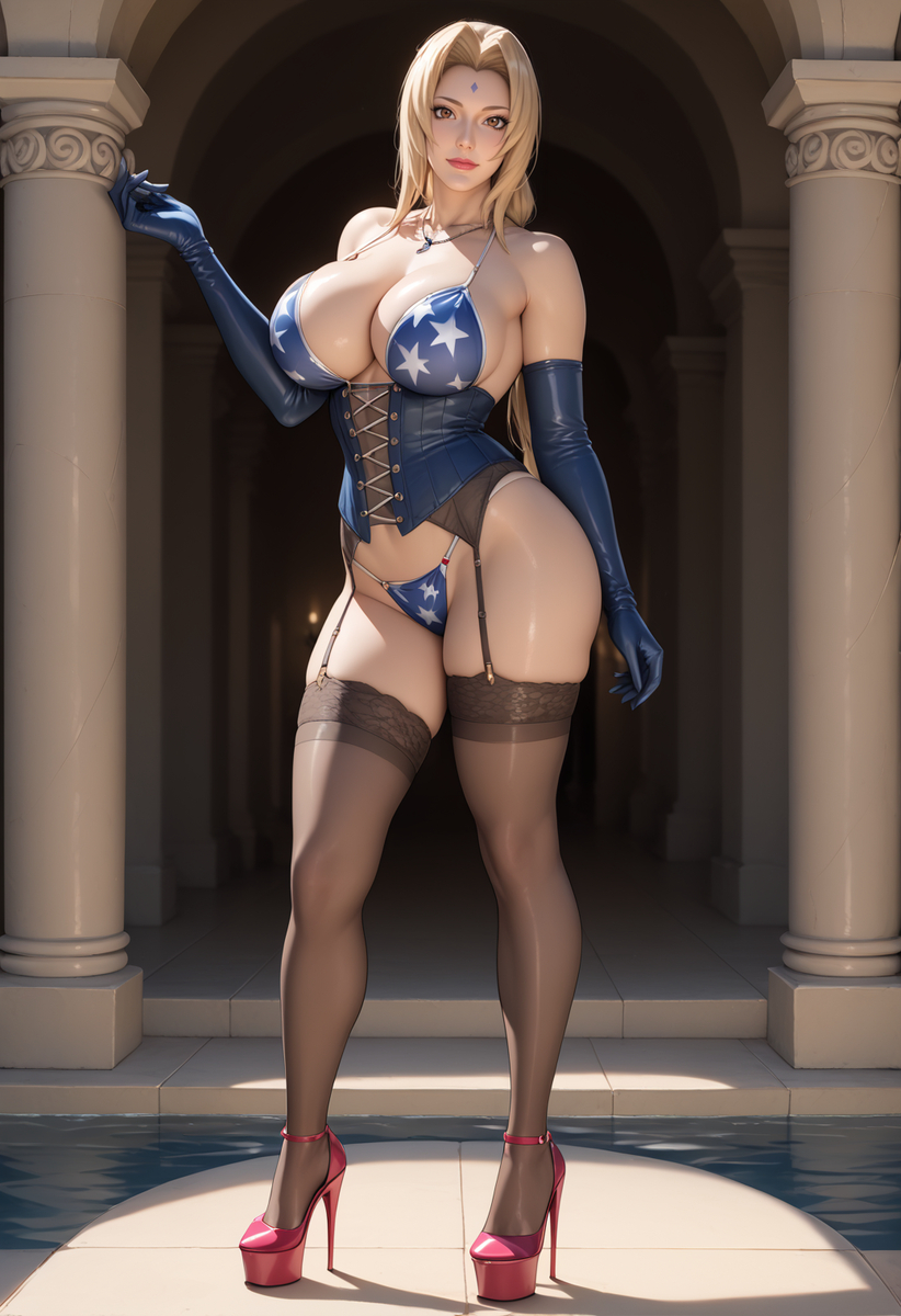 图片[20]-熟母綱手  Tsunade-pixiv插画-作品交流服务