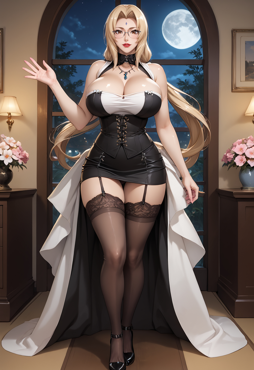 图片[7]-熟母綱手  Tsunade-pixiv插画-作品交流服务