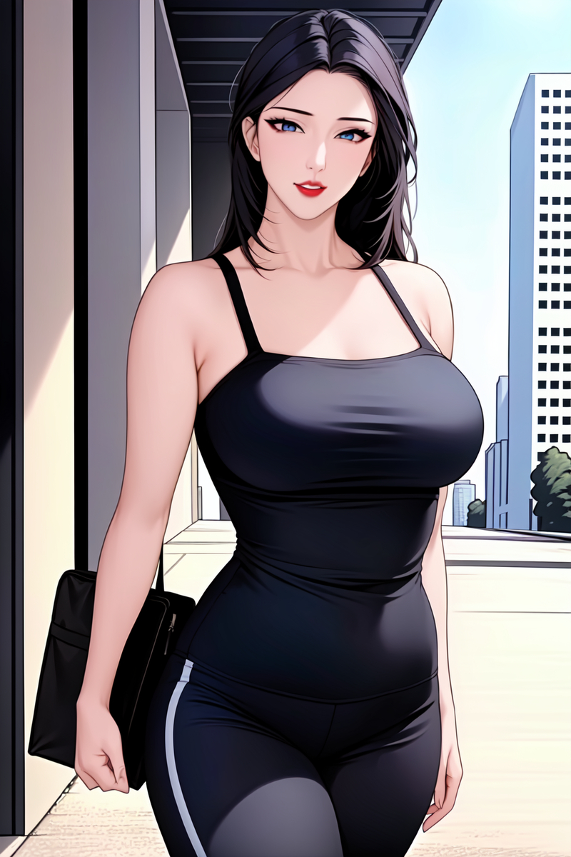 小姨妈  Aunt-pixiv插画-作品交流服务