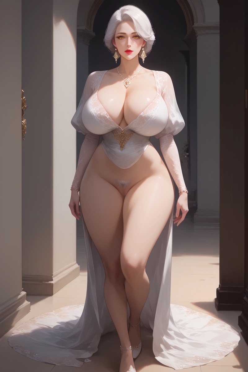 图片[9]-白髪女王  Queen-pixiv插画-作品交流服务