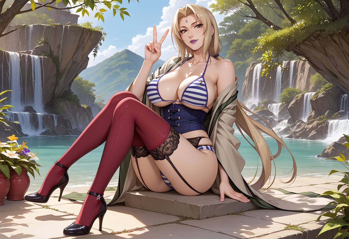 图片[15]-綱手 Bunnygirl-pixiv插画-作品交流服务