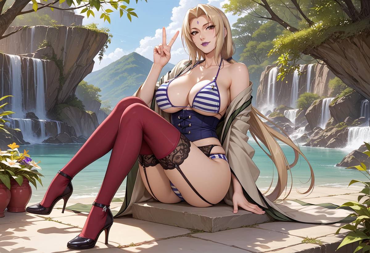 图片[15]-綱手 Bunnygirl-pixiv插画-作品交流服务