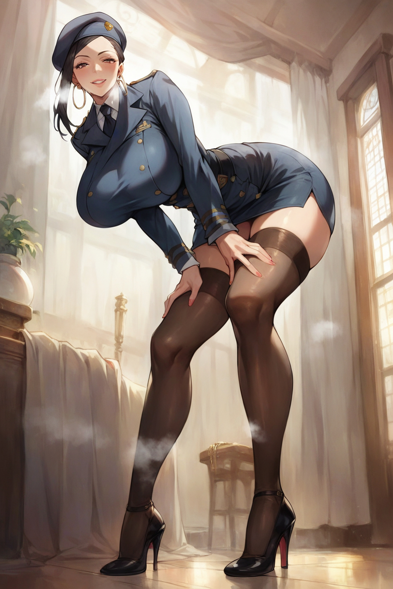 图片[6]-女教官 Makina-pixiv插画-作品交流服务