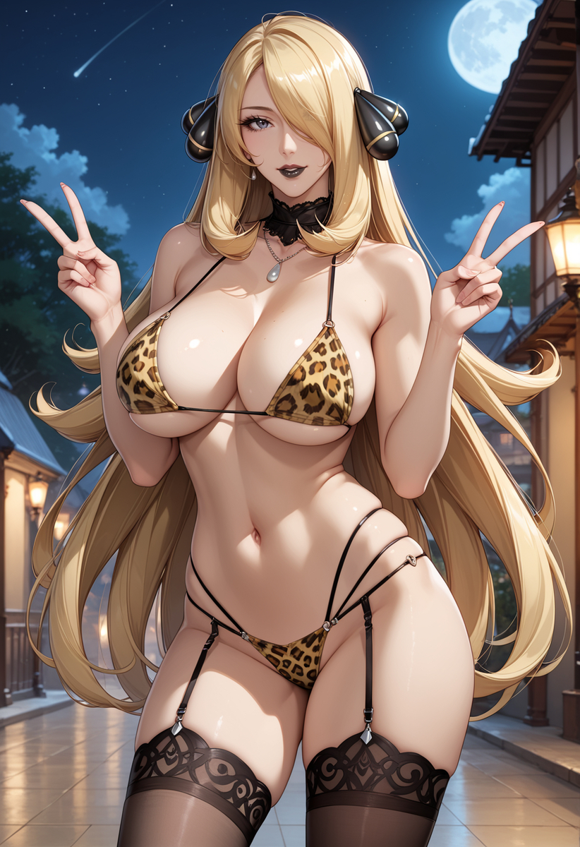 シロナ  Cynthia-pixiv插画-作品交流服务