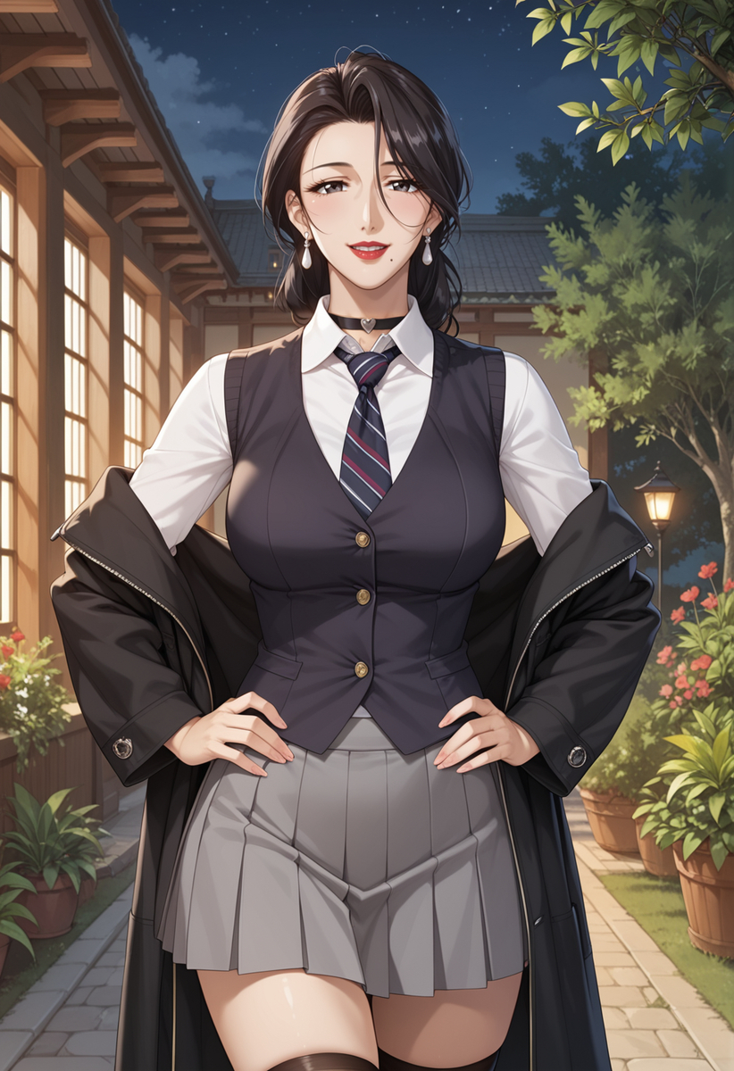 高柳阿姨-pixiv插画-作品交流服务