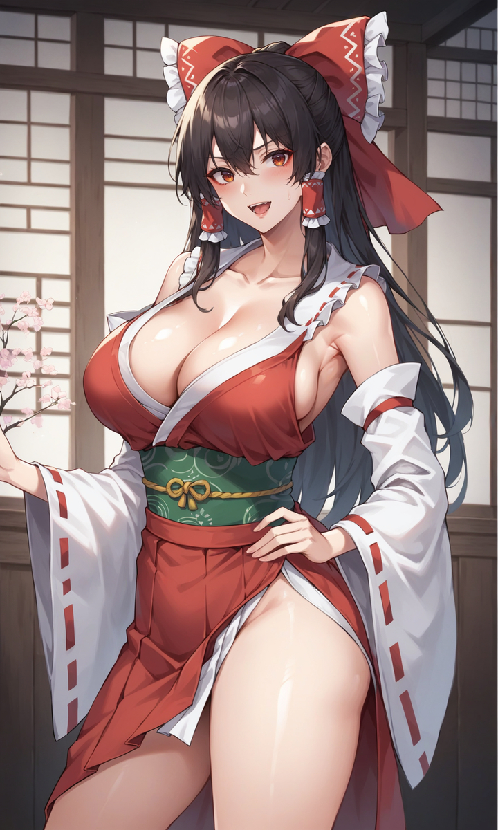 Hakurei Reimu-pixiv插画-作品交流服务