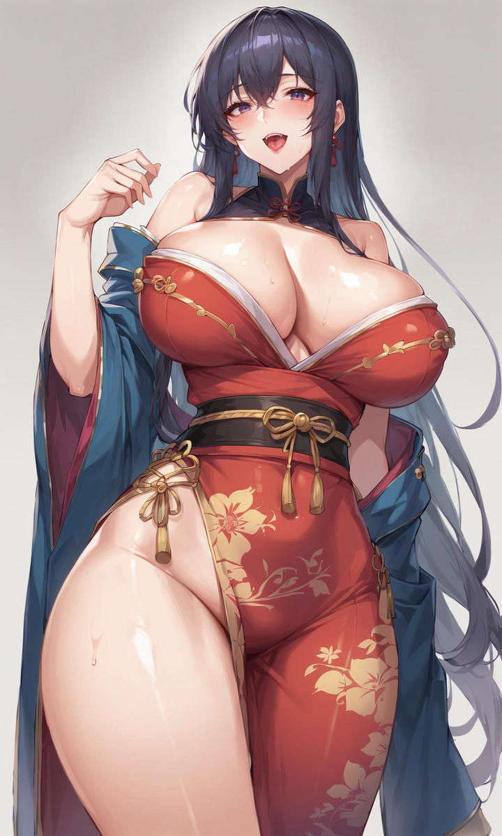 China Dress-pixiv插画-作品交流服务