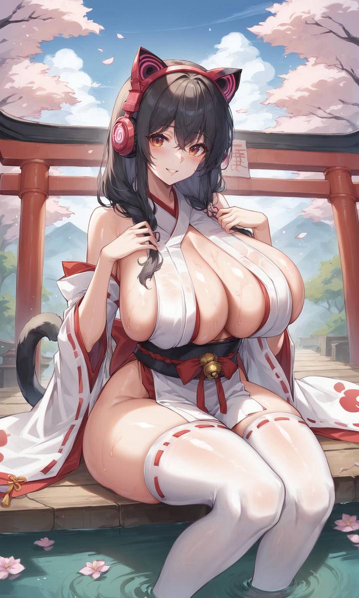 Cat Ears Headphone-pixiv插画-作品交流服务