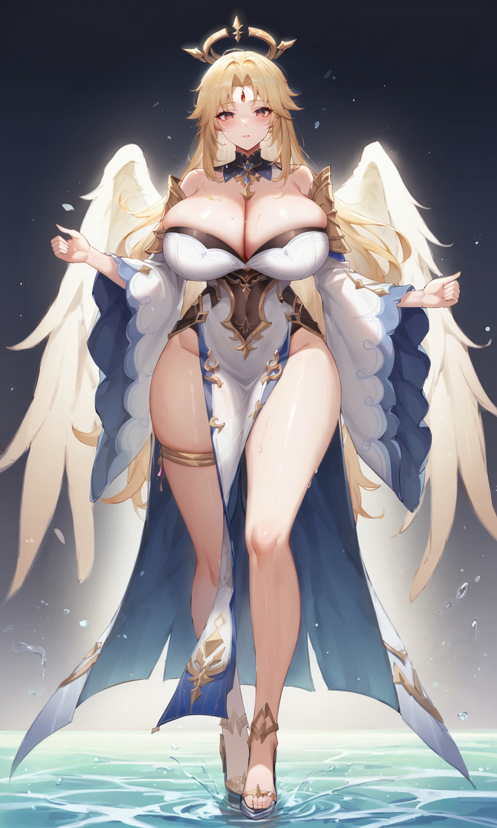 Promoridal Goddess-pixiv插画-作品交流服务