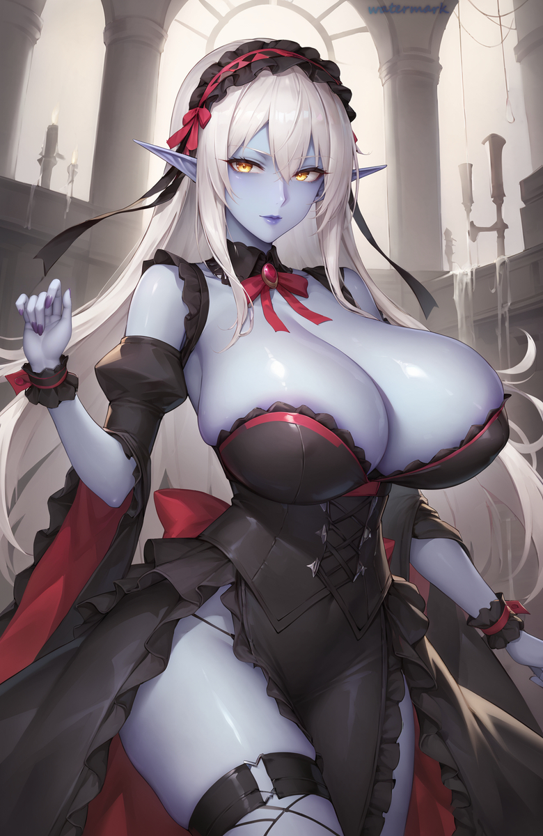 ダークエルフ-pixiv插画-作品交流服务