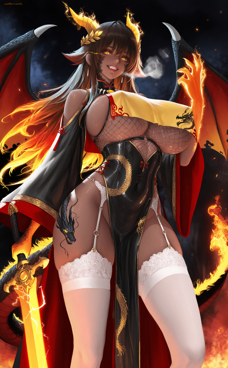 龍-pixiv插画-作品交流服务