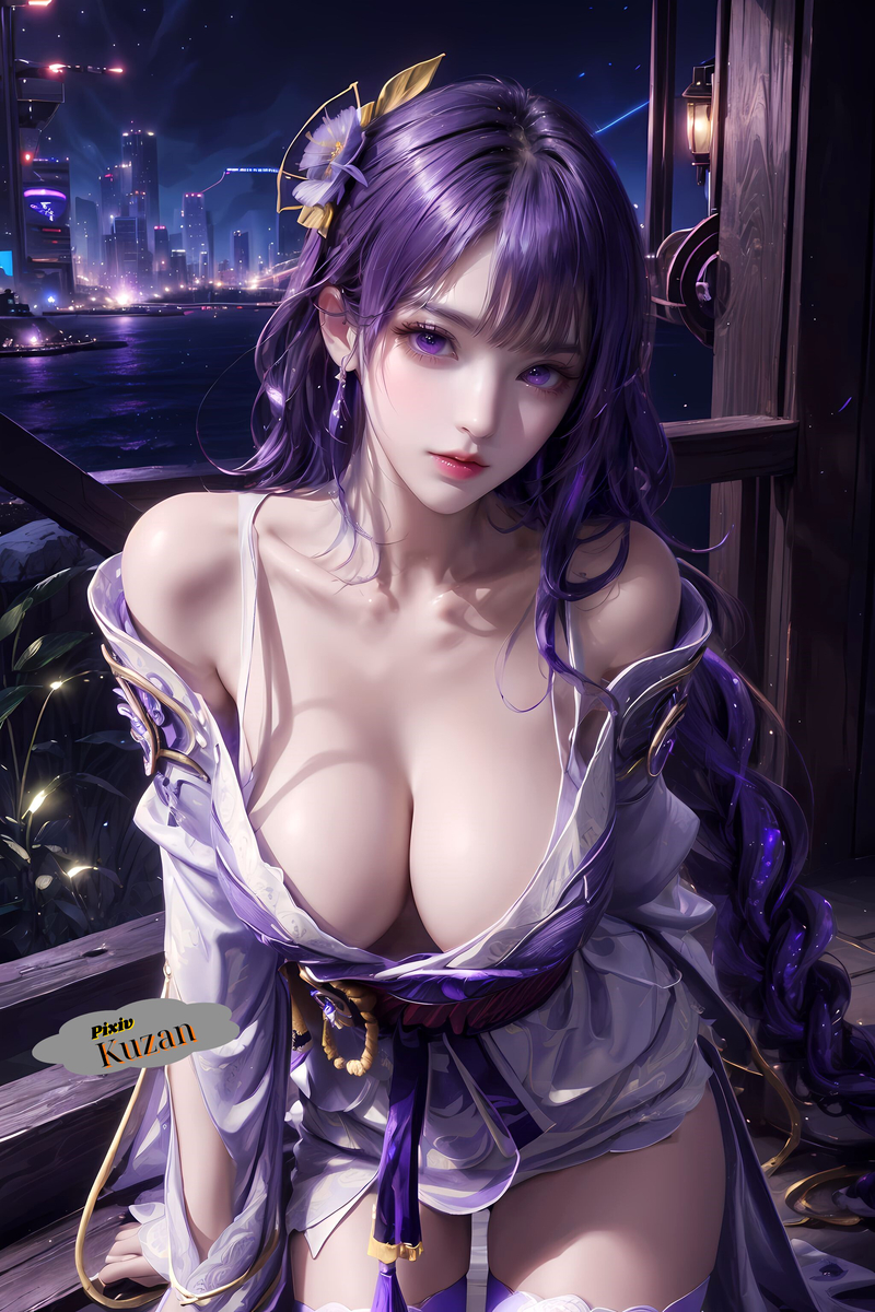 Raiden Shogun-pixiv插画-作品交流服务