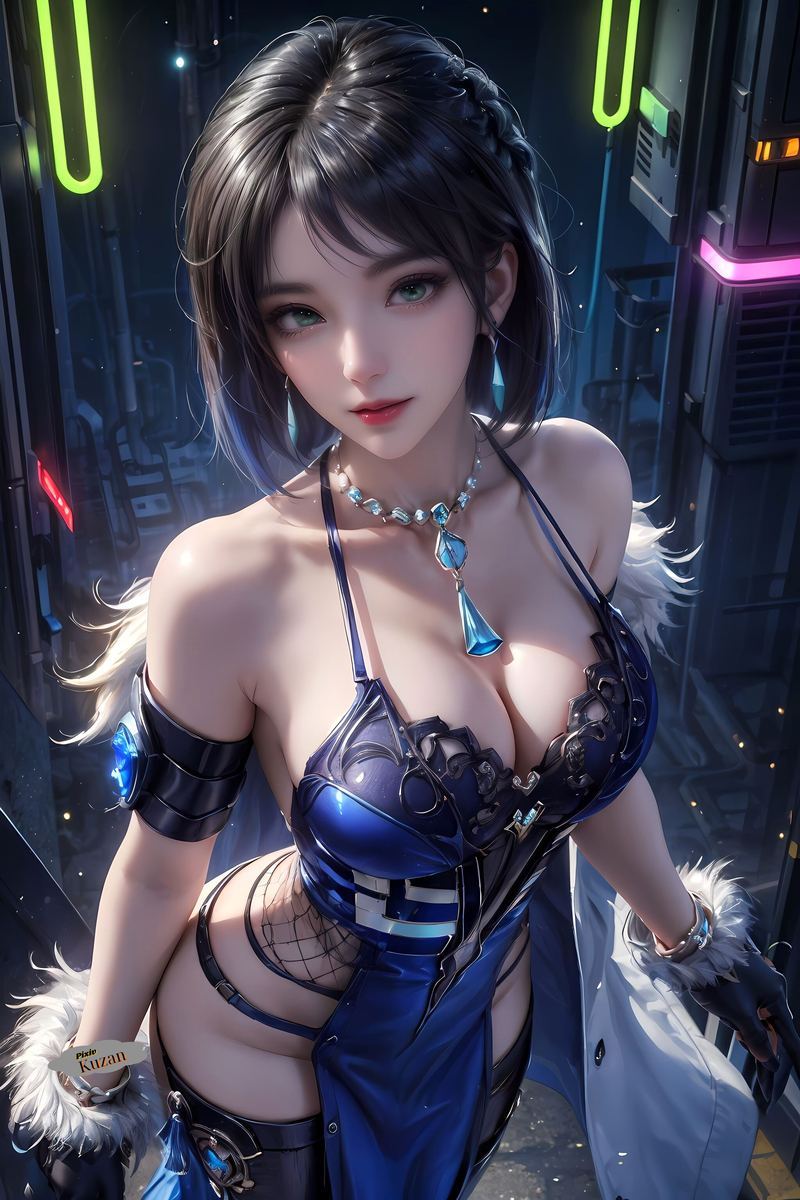 Yelan (Genshin Impact)💕-pixiv插画-作品交流服务