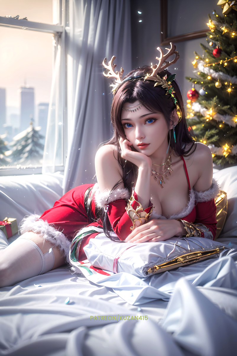 Merry Christmas-YunYun🎄🎄-pixiv插画-作品交流服务