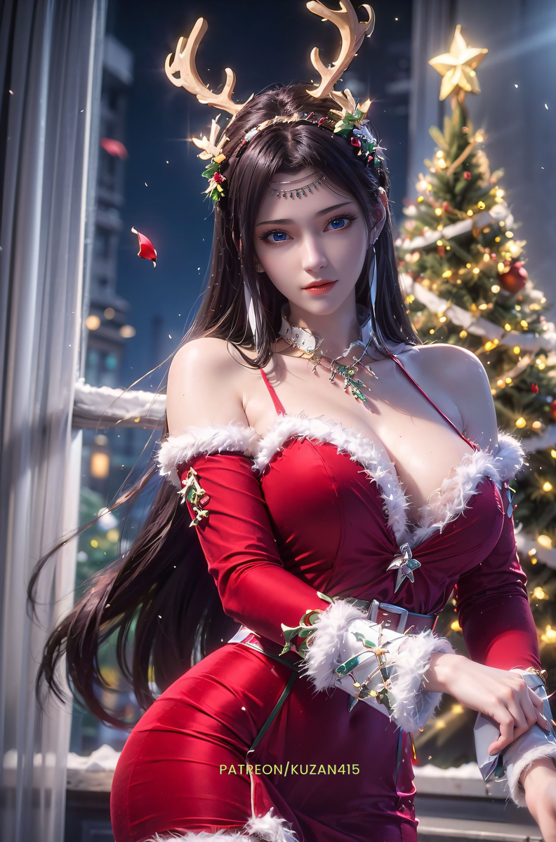 Merry Christmas-YunYun🎄🎄-pixiv插画-作品交流服务