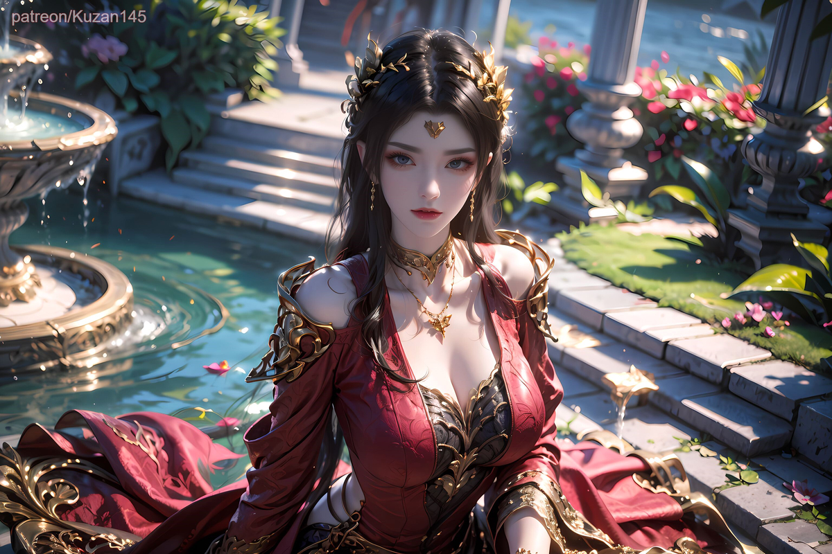 美杜莎-Medusa-pixiv插画-作品交流服务