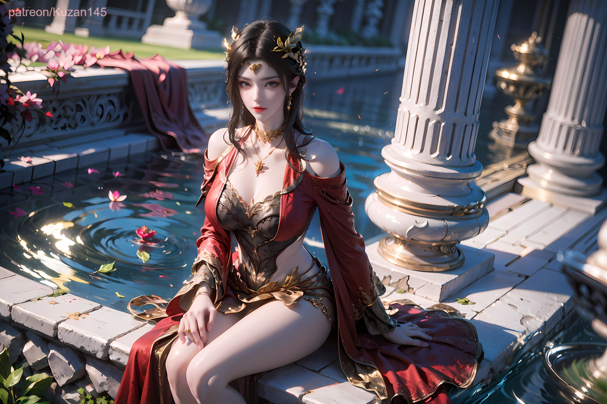 美杜莎-Medusa-pixiv插画-作品交流服务