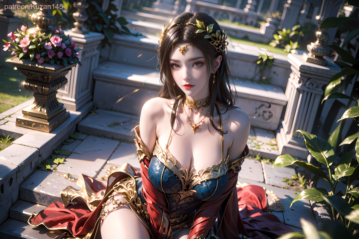 美杜莎-Medusa-pixiv插画-作品交流服务