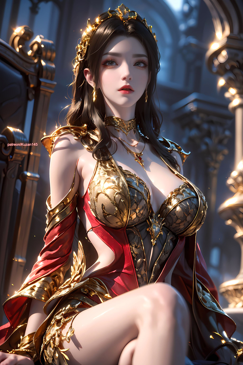 美杜莎-Medusa-pixiv插画-作品交流服务