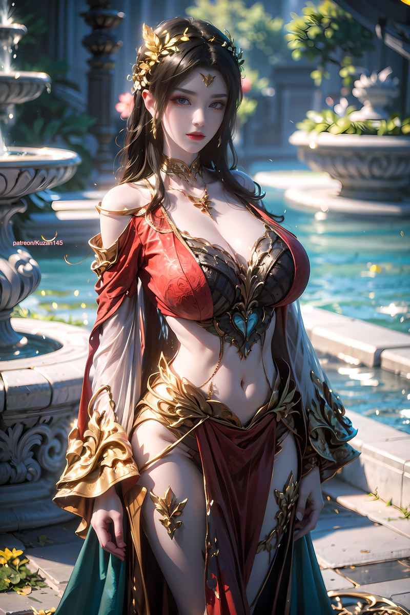 美杜莎-Medusa-pixiv插画-作品交流服务