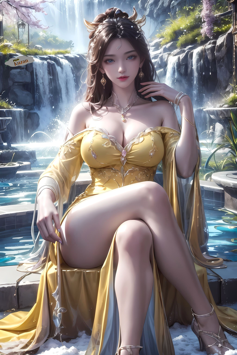 金瓶儿-Jin Pinger-pixiv插画-作品交流服务