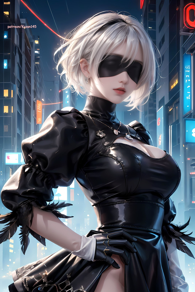 2B Nier Automata-pixiv插画-作品交流服务