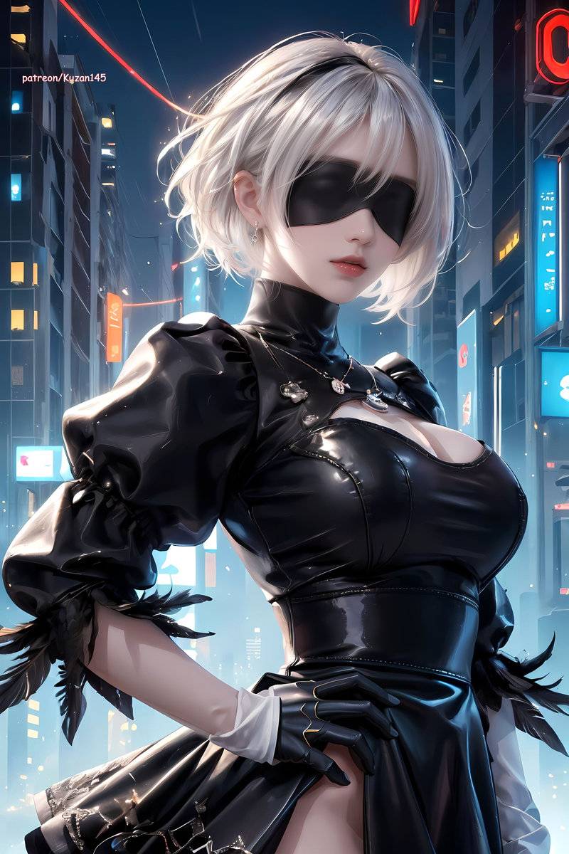 2B Nier Automata-pixiv插画-作品交流服务