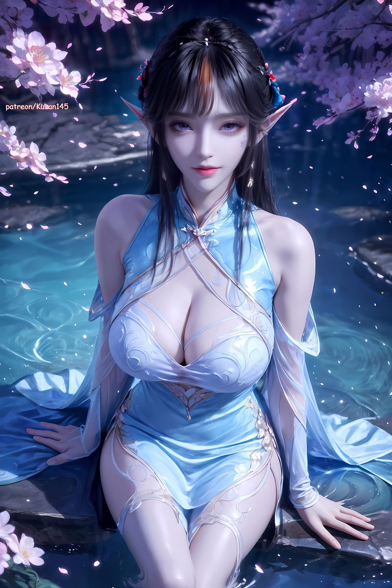 凤清儿-Feng Qinger-pixiv插画-作品交流服务