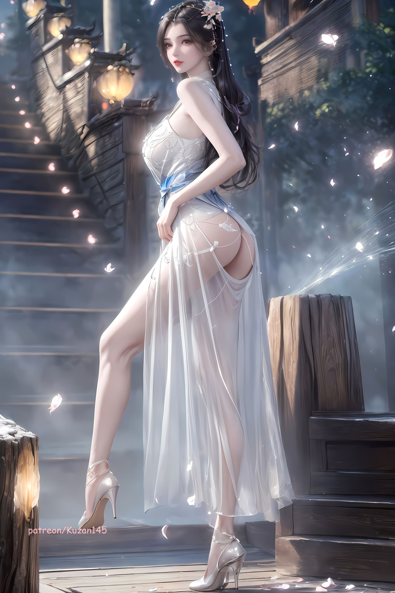 李慕婉-LiMuWan-pixiv插画-作品交流服务