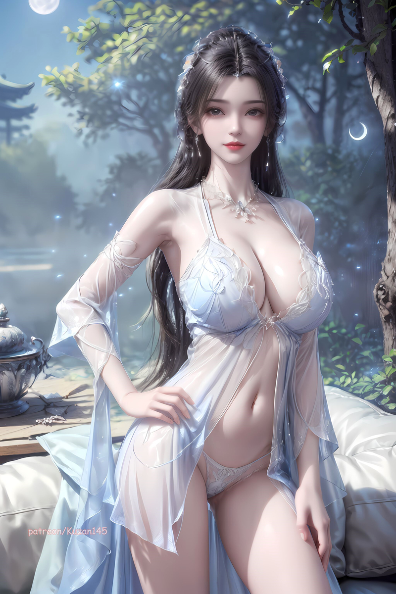 李慕婉-LiMuWan-pixiv插画-作品交流服务