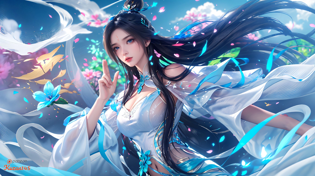 Lu Xueqi (陆雪琪) - Wallpaper-pixiv插画-作品交流服务