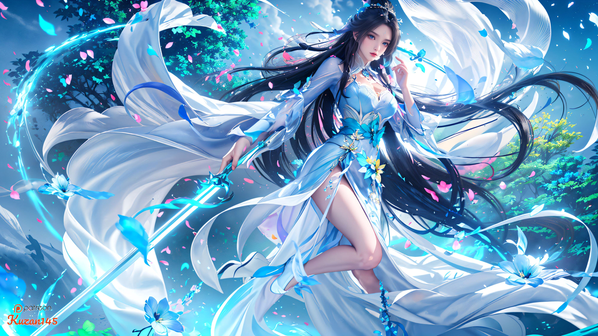Lu Xueqi (陆雪琪) - Wallpaper-pixiv插画-作品交流服务