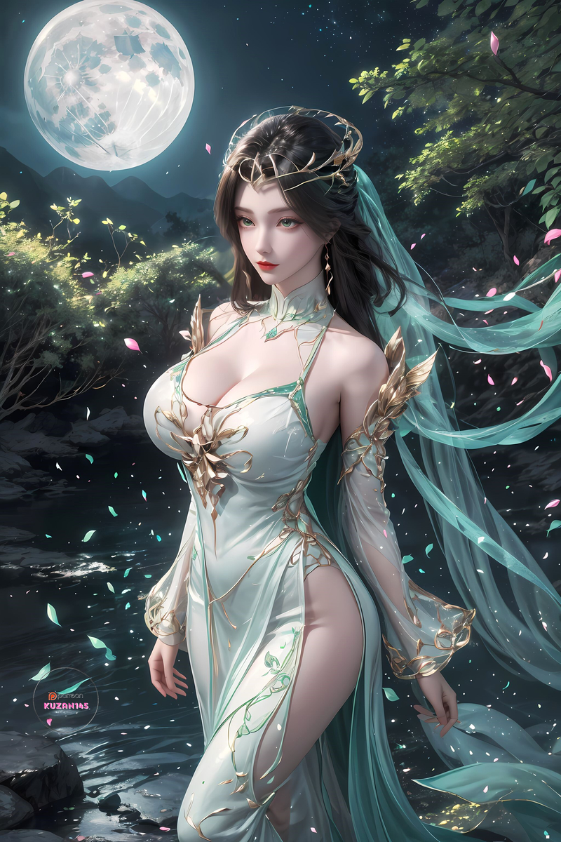 LiuShen-柳神-pixiv插画-作品交流服务