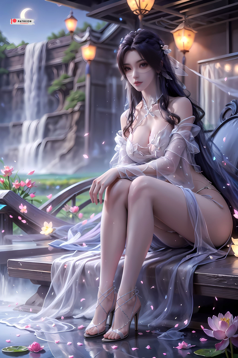 凌清竹-LingQingzhu-pixiv插画-作品交流服务