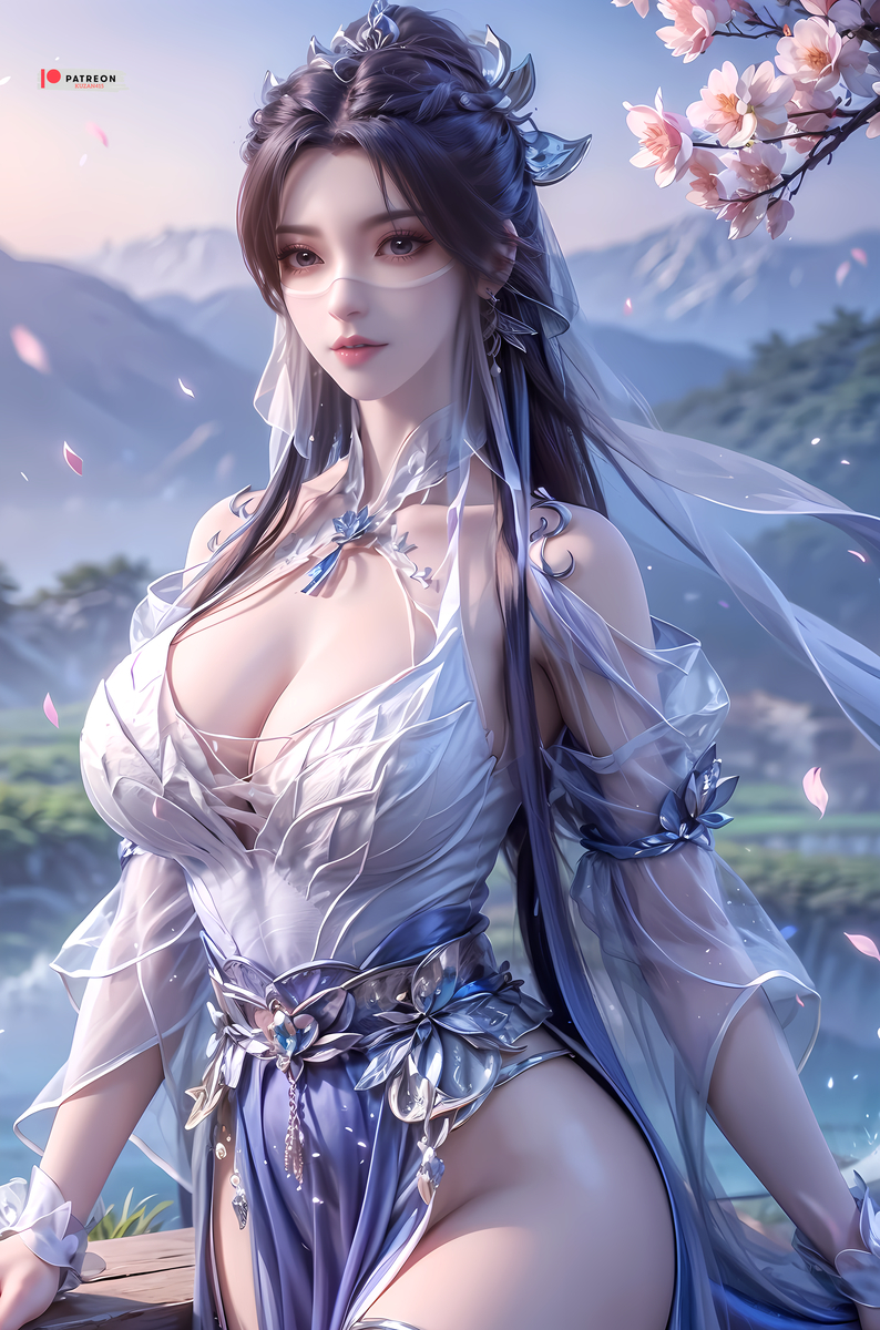 凌清竹-LingQingzhu-pixiv插画-作品交流服务