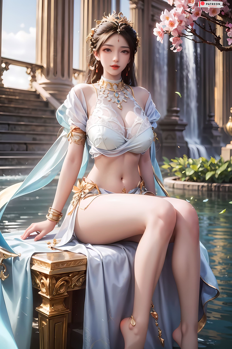 瑶池圣女-pixiv插画-作品交流服务