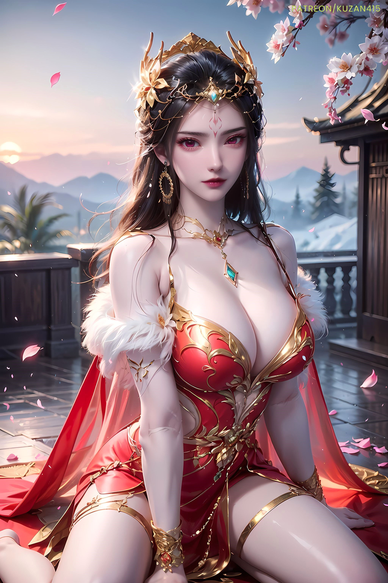 红蝶-Hóng Dié-pixiv插画-作品交流服务