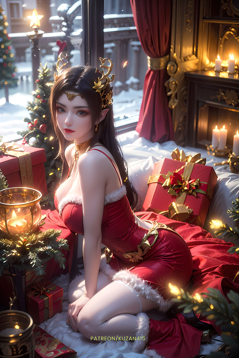 图片[5]-Merry Christmas-Medusa-pixiv插画-作品交流服务