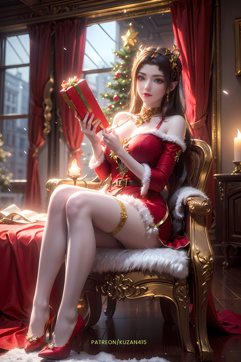 图片[6]-Merry Christmas-Medusa-pixiv插画-作品交流服务
