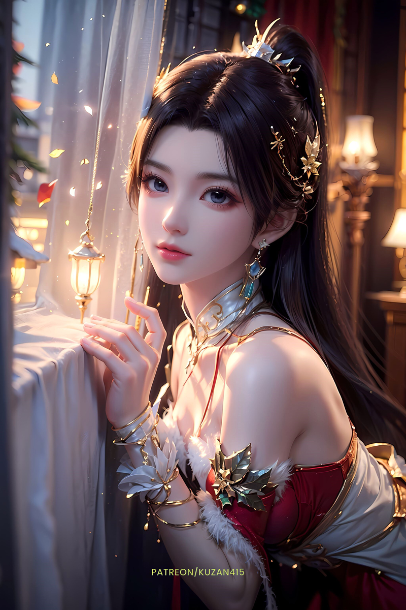 Merry Christmas-Xiao Xun'er-萧薰儿-pixiv插画-作品交流服务