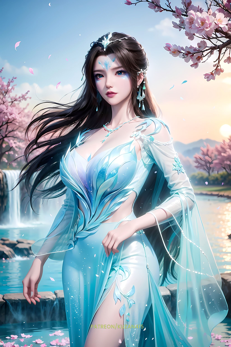 青霜-仙君-pixiv插画-作品交流服务