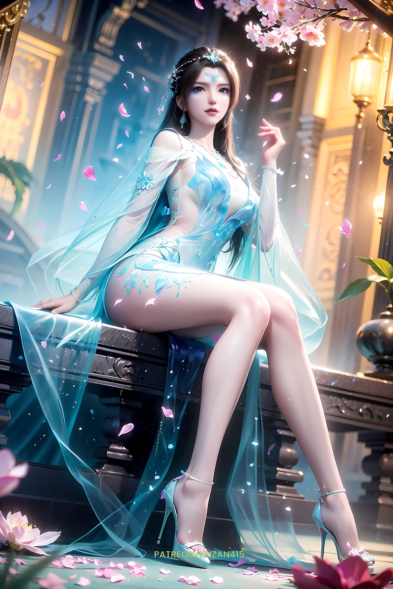 青霜-仙君-pixiv插画-作品交流服务