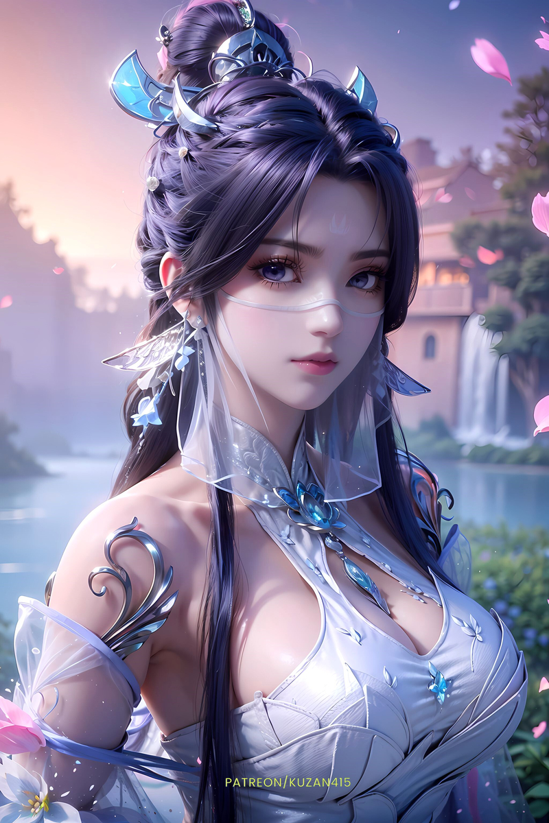 凌清竹-LingQingzhu-pixiv插画-作品交流服务