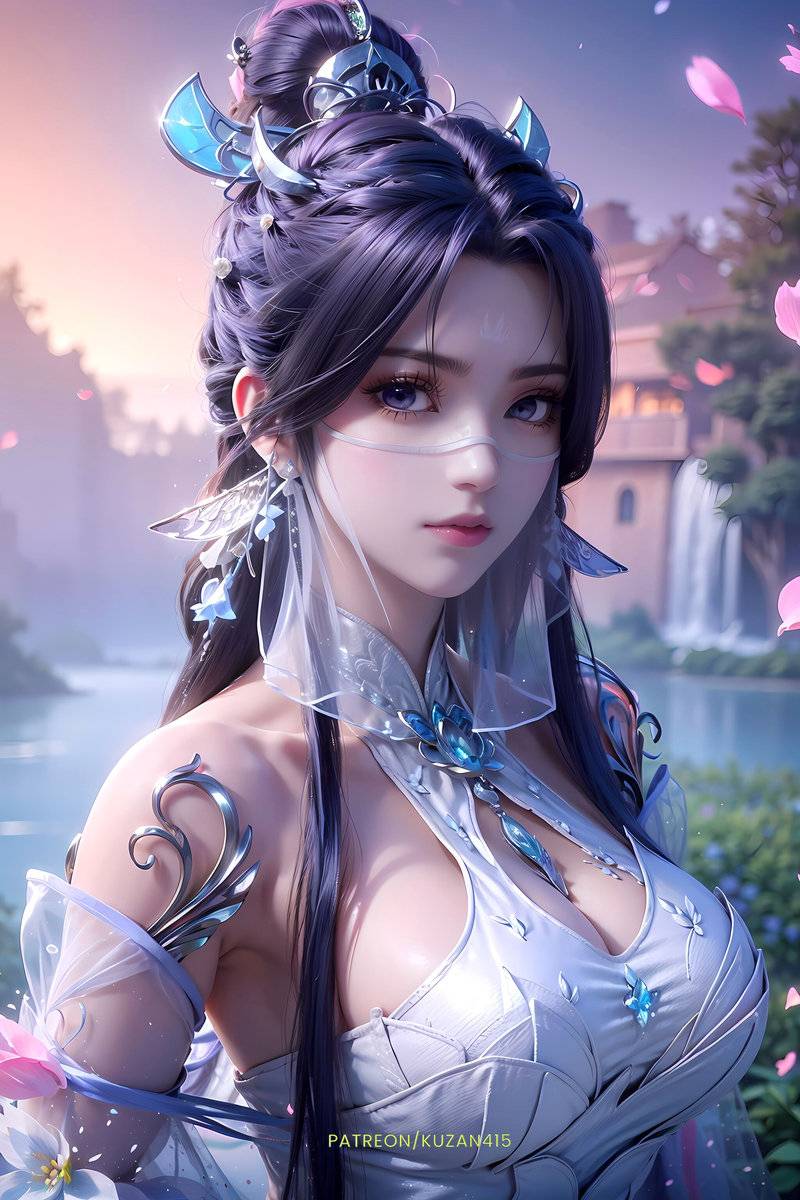 凌清竹-LingQingzhu-pixiv插画-作品交流服务