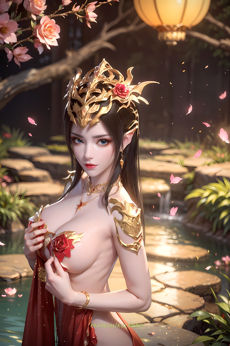 美杜莎-Meidusa-pixiv插画-作品交流服务