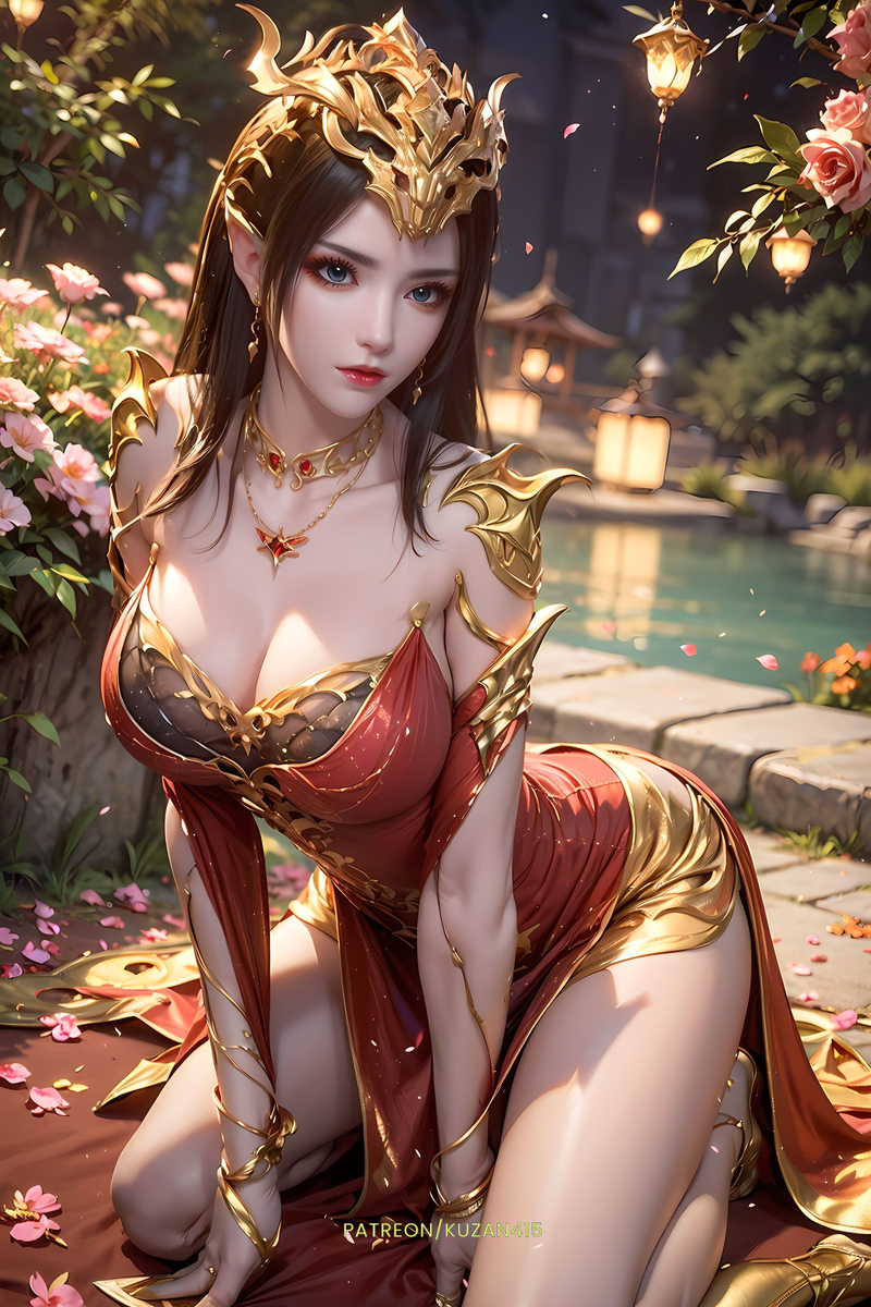 美杜莎-Meidusa-pixiv插画-作品交流服务