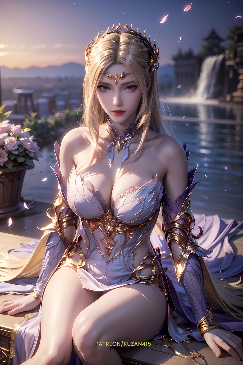 BiBiDong-比比东 x 千仞雪-Qian Renxue-pixiv插画-作品交流服务