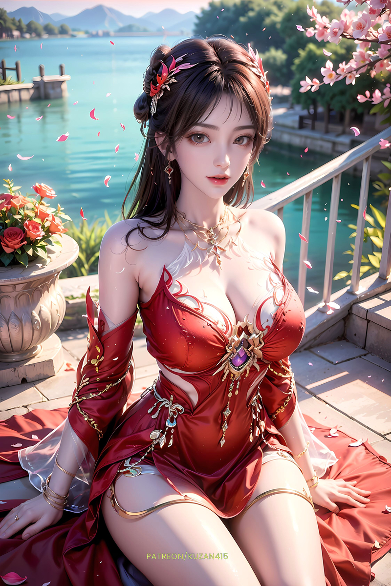 Huo Ling'er-天神境-火灵儿-pixiv插画-作品交流服务