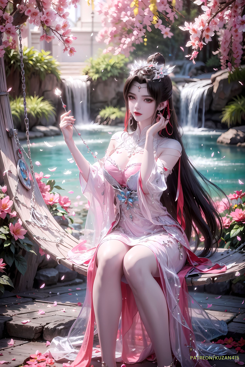 Liu Mei-柳眉😍😍-pixiv插画-作品交流服务