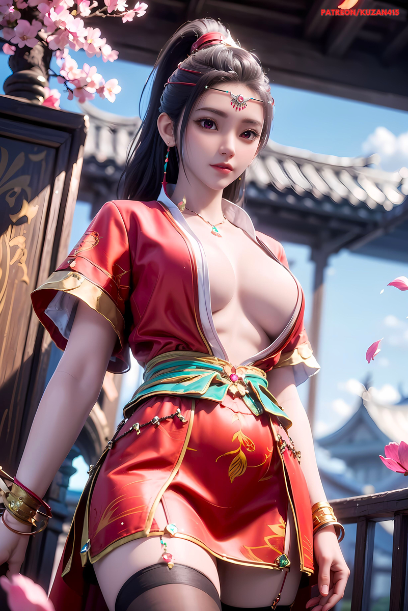 Liu Qiyue-柳七月🤤-pixiv插画-作品交流服务